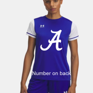 **Women's UA Challenger Jersey FITTED (Royal/ White)**