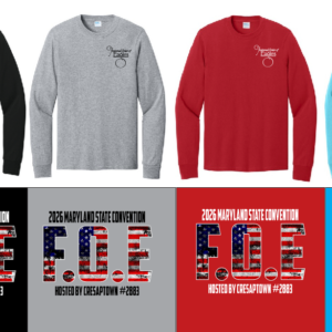 Men's Long Sleeve Tee (F.O.E Design)