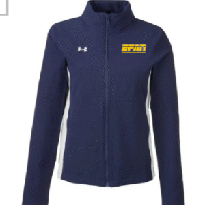Women's UA Rival Stretch Woven Jacket (Navy)