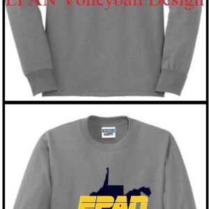*Unisex Jerzee Long Sleeve Tee (Oxford)