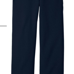 Unisex Jerzee Open Bottom Pant w Pockets (Navy)