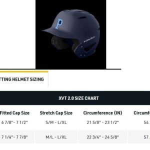 EVOSHIELD EVO XVT 2.0 HELMET (MATTE Navy)