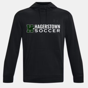 Men's UA Armour Fleece® Hoodie (Black)