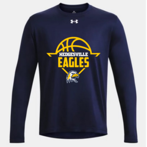 Men's UA Long Sleeve Tech Tee (Navy)