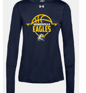 Women's UA Long Sleeve Tech Tee (Navy)