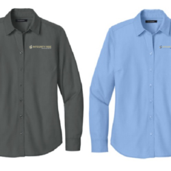 Women’s Port Authority® Long Sleeve Nailhead Easy Care Shirt