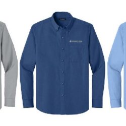 Men's Port Authority® Long Sleeve Nailhead Easy Care Shirt