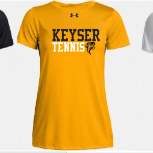 Women's UA Short Sleeve Tech Tee (Gold Sold Out)