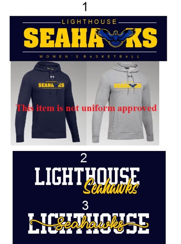 Men's UA Hustle Fleece Hoody (Youth Sizes Available)
