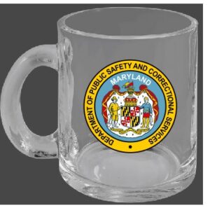 10 oz. Clear Glass Mug with handle