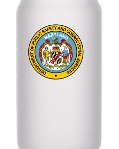 18 oz. Frosted Beer Can Glass (White)