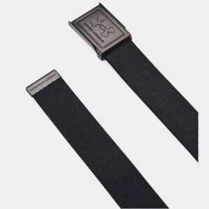 Men's UA Drive Stretch Webbing Belt (Black)