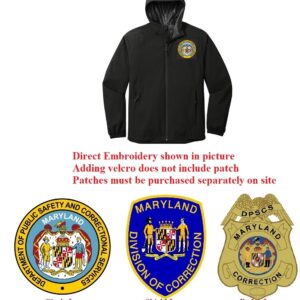 Unisex Port Authority ® Essential Rain Jacket (Black)