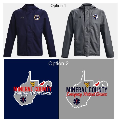 Men's UA Stormproof Lined Rain Jacket