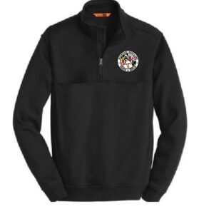 Unisex CornerStone® 1/2-Zip Job Shirt (Black)