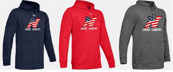 Women's UA Hustle Fleece Hoody (Large in Navy Sold Out)