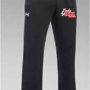 Unisex UA Icon Fleece Pant (Black)