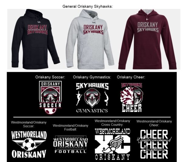 Youth UA Hustle Fleece Hoody (Not Available In Maroon)