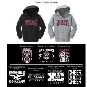 Toddler Port & Company Fleece Pullover Hooded Sweatshirt