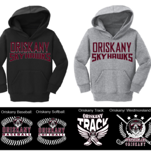 Toddler Port & Company Fleece Pullover Hooded Sweatshirt