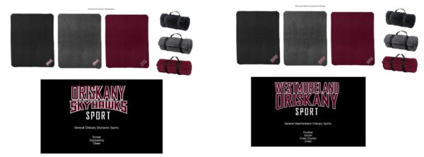 Port Authority® Fleece Blanket with Strap