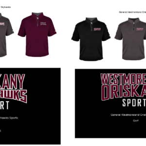 Unisex Badger B-Core S/S 1/4 Zip