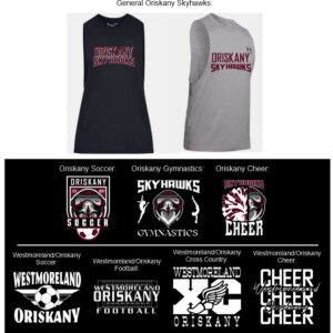 Men's UA Left Chest Cut-Off (Black Sold Out)