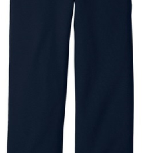 Unisex Jerzee Open Bottom Pant w Pockets (Navy)