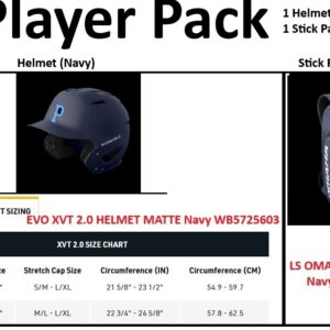 **PLAYER PACK** 1 Helmet, 1 Stick Pack