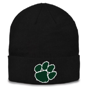 UA Rollup Knit Beanie (Black)(One Size Fits Most)