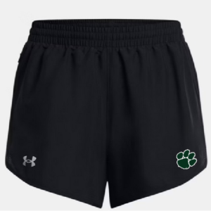 Women's UA Fly-By 3" Shorts (Black)