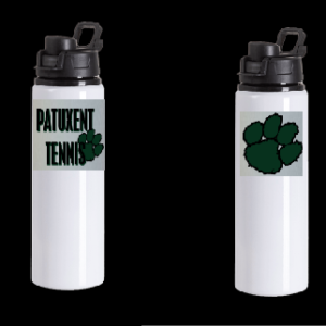 Flip Top Water Bottle (White)