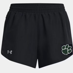 Women's UA Fly-By Shorts (Black)