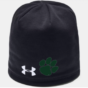 UA Beanie (One Size Fits Most)(Black)