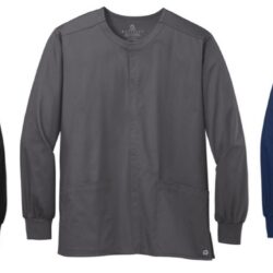 Unisex Wink® WorkFlex Snap-Front Scrub Jacket