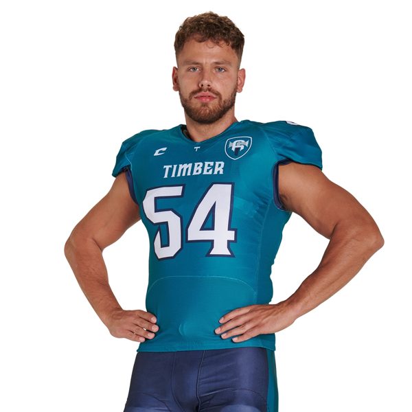 Champro Juice Collegiate Football Jersey with Lineman Cut Sleeves