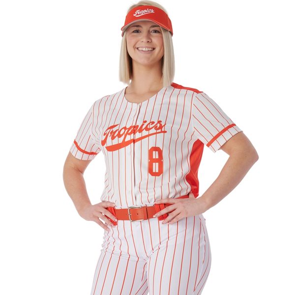 Champro Juice Full-Button Short Sleeve Loose Jersey