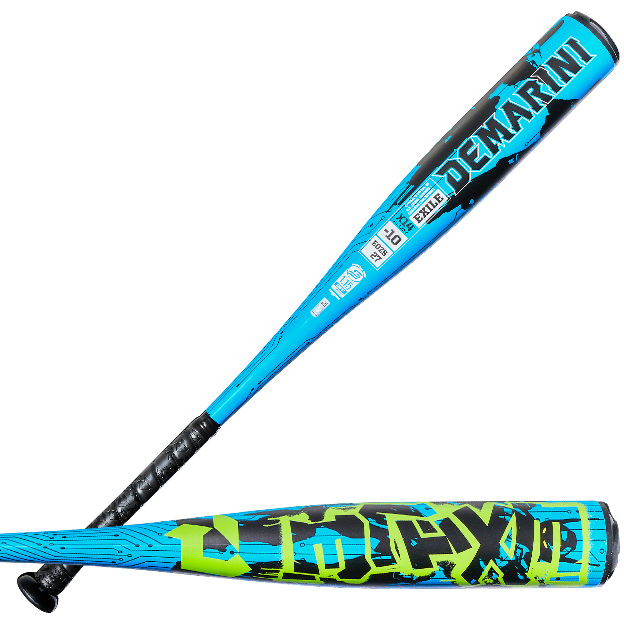 2027 DeMarini Exile (-10) USSSA Baseball Bat