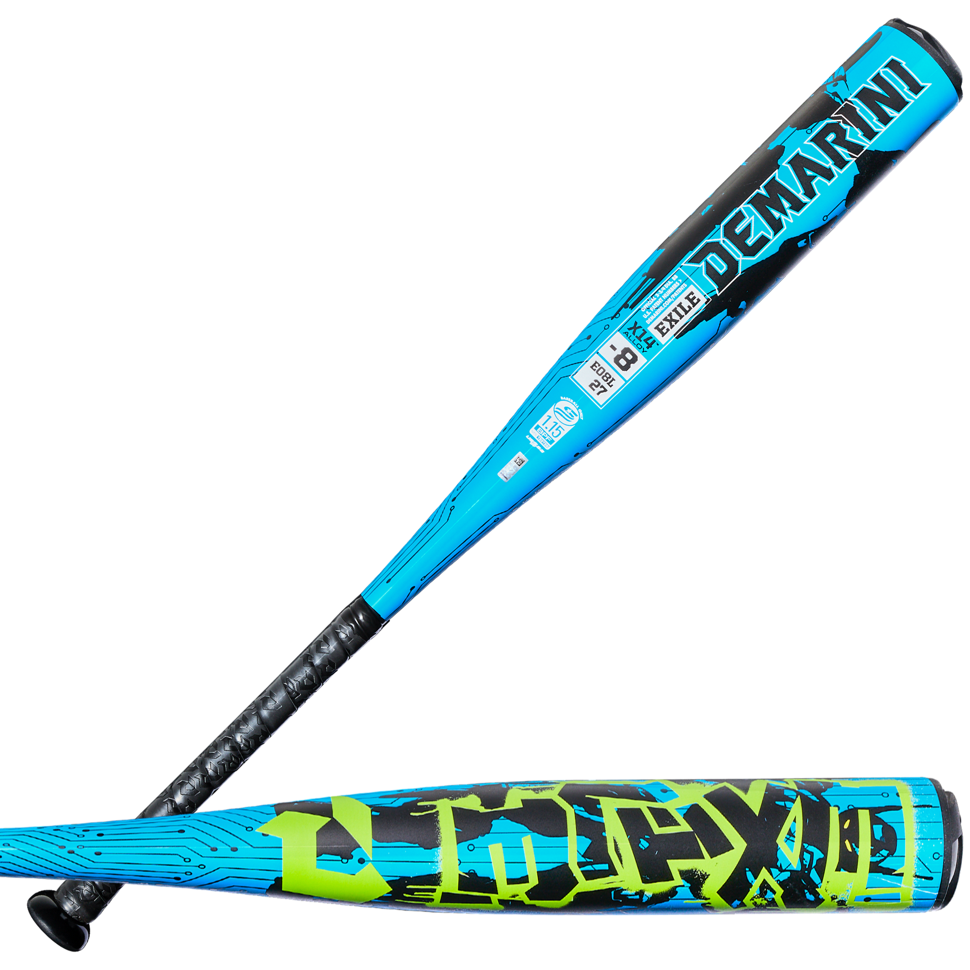 2027 DeMarini Exile (-8) USSSA Baseball Bat