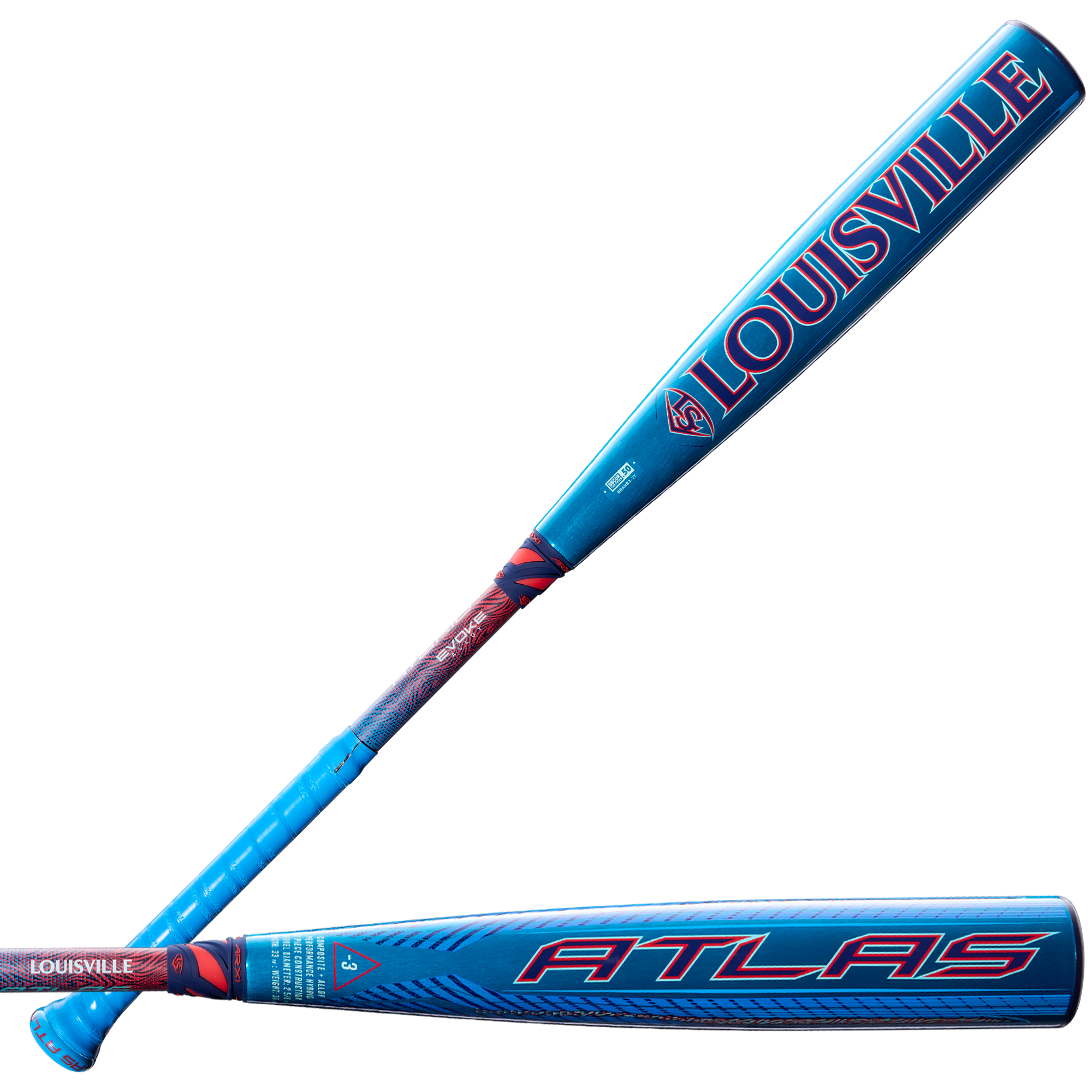 2027 Louisville Slugger Atlas™ Hybrid (-3) BBCOR Baseball Bat