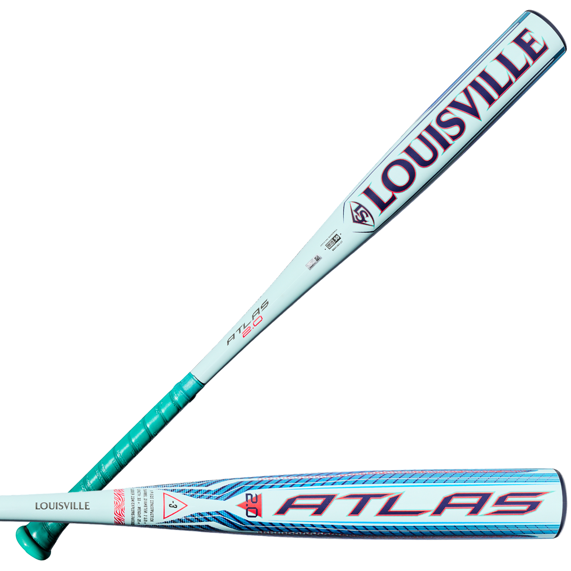 2027 Louisville Slugger Atlas™ 2.0 (-3) BBCOR Baseball Bat