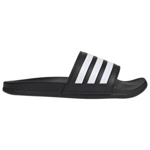 adidas Unisex Adilette Comfort Slides - Core Black / Cloud White (GZ5891)