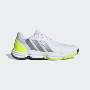 adidas Men's Court Pickleball 2 - Cloud White / Team Green / Lucid Lemon (KI0416)