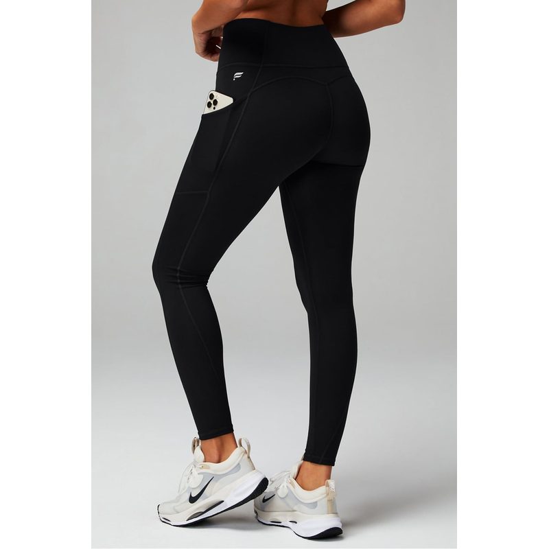Fabletics OASIS HIGH-WAISTED LEGGING — BLACK