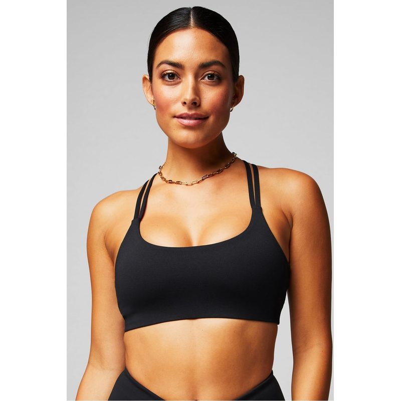 Fabletics PRINCIPAL LOW IMPACT BRA — BLACK