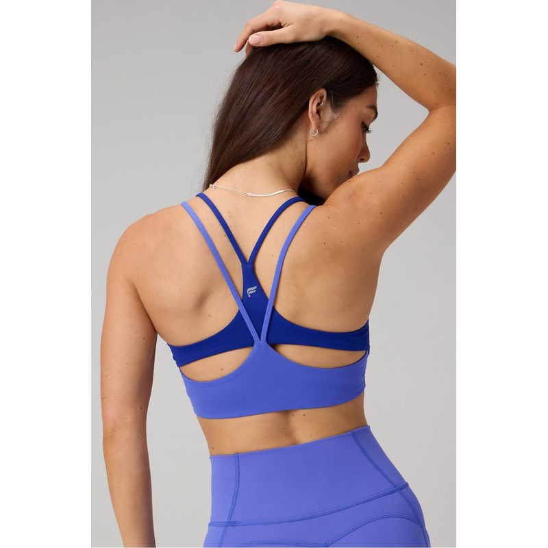 Fabletics PRINCIPAL LOW IMPACT BRA — SKY/I.BLU