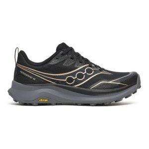 Saucony Women's Peregrine 16 - Black/Carbon (S11066-100)