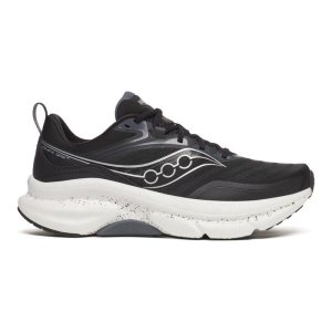 Saucony Men's Omni St 23 - Black/Silver (S21072-100)