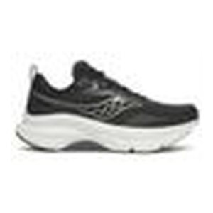 Saucony Men's Omni St 23 - Black/Silver (Wide) (S21073-100)