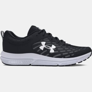 Under Armour UA Charged Assert 10 Wide (4E) - 001 Black/Black/White